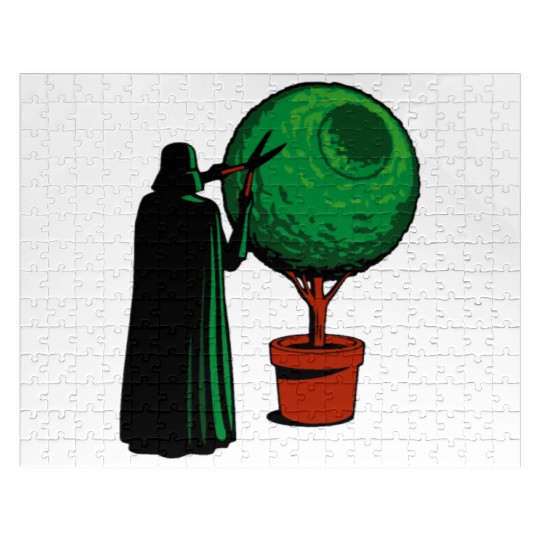 Funny Star Wars Darth Vader Gardener Jigsaw Puzzles