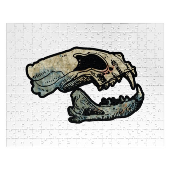 cat skull Jigsaw Puzzles
