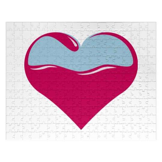 Ocean heart Jigsaw Puzzles