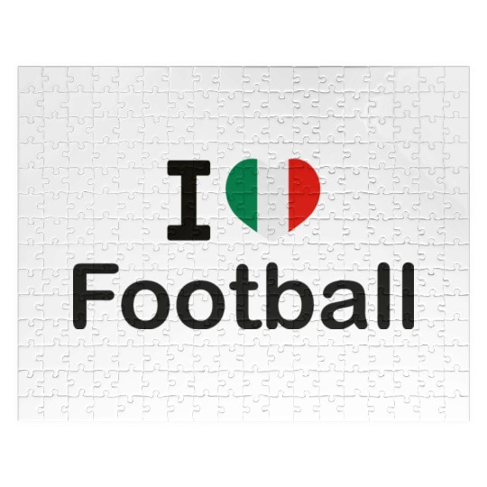 I love Italian football Jigsaw Puzzles