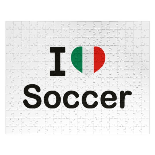 I love Italian football Jigsaw Puzzles