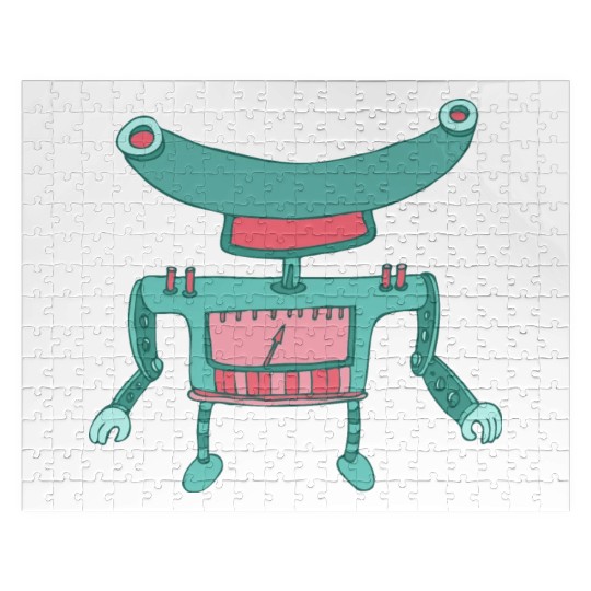 53 robot 58 png vectorstock 4842445 Jigsaw Puzzles