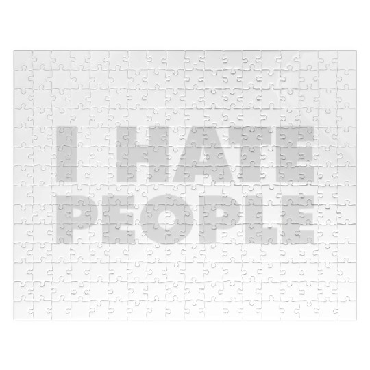 I Hate People Jigsaw Puzzles