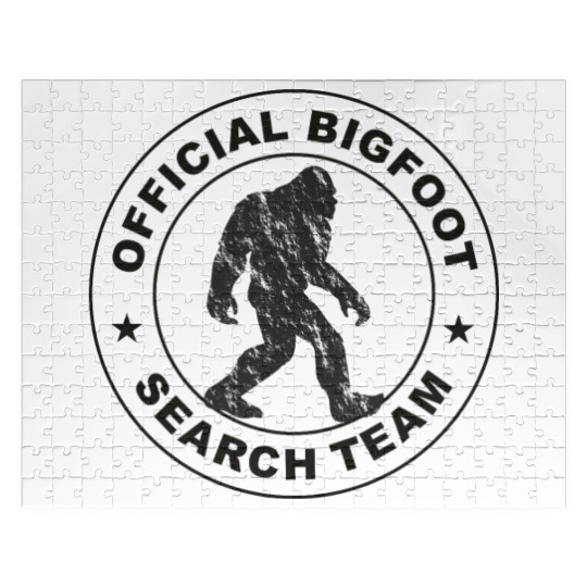 Official Big Foot Search Team Jigsaw Puzzles