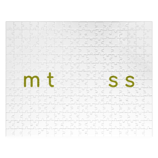 7 Days of Week mt wtf ss mtwtfss Jigsaw Puzzles