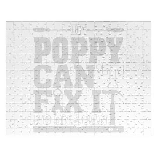 Poppy - If poppy can't fix it, no one can Jigsaw Puzzles