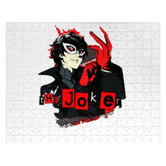 Persona 5 joker Jigsaw Puzzles