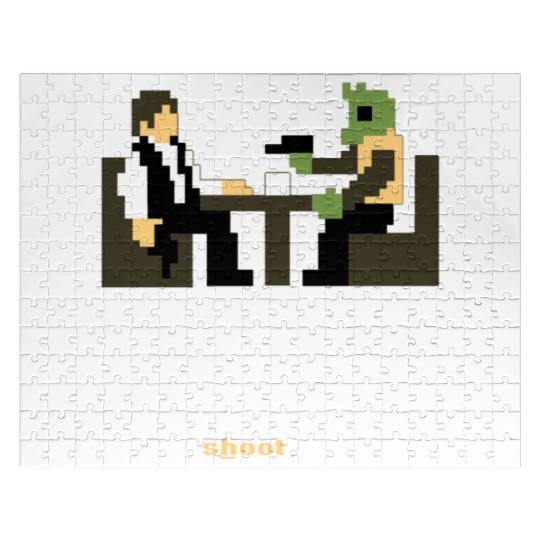Han and Greedo 8-Bit Jigsaw Puzzles