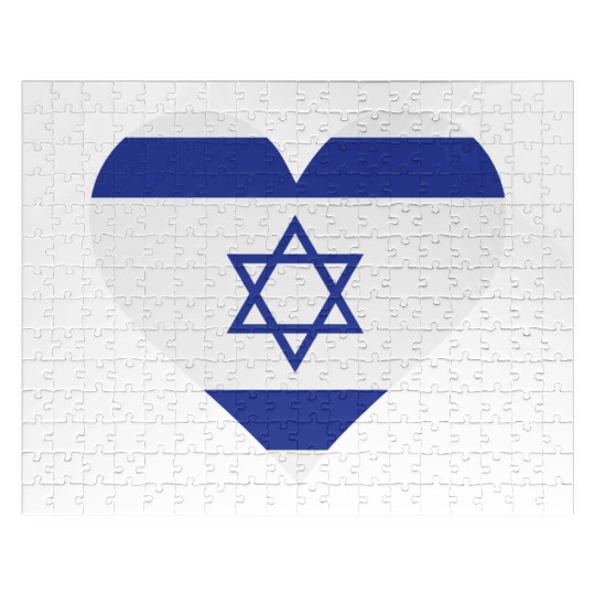 A Heart For Israel Jigsaw Puzzles