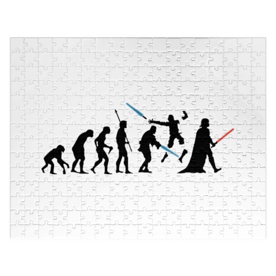 Evolution of Darth Vader Jigsaw Puzzles