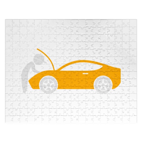 A Mechanic Repairing A Car Jigsaw Puzzles