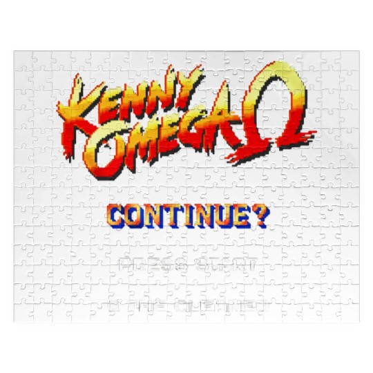 kenny omega game 8 bit Jigsaw Puzzles