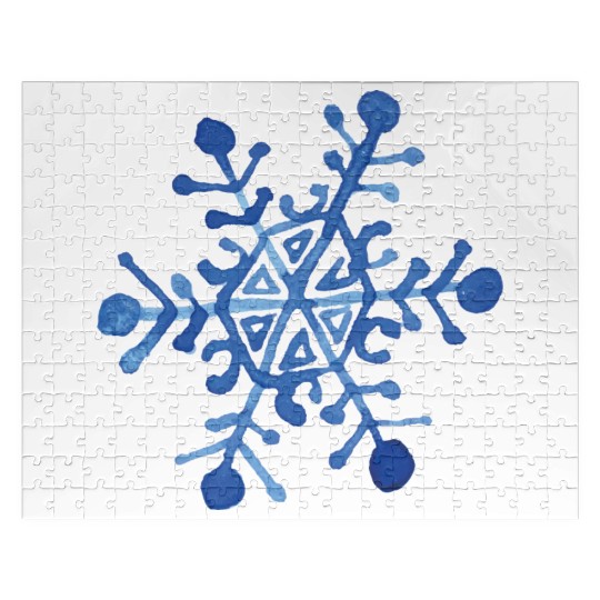 Snowflake Jigsaw Puzzles