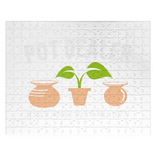 Pot Dealer Wordplay Drugs Hemp Pottery Weed Pots Jigsaw Puzzles