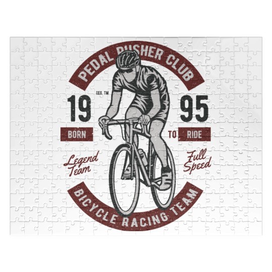 Bicycle Racing Team Jigsaw Puzzles