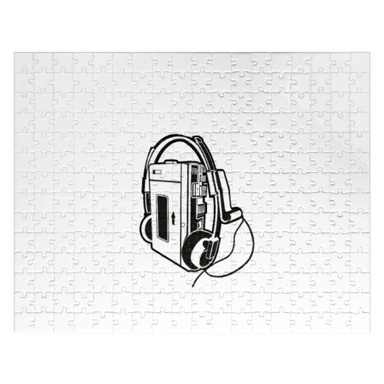 Old School Walkman Jigsaw Puzzles