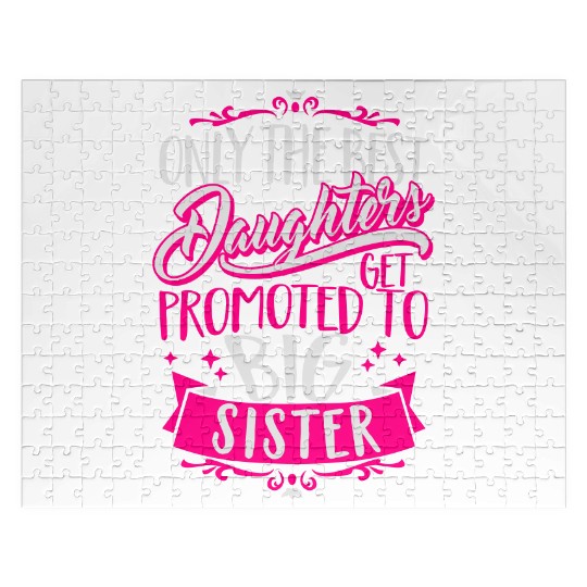 Best daughters get promoted to big Sister-Pregnant Jigsaw Puzzles