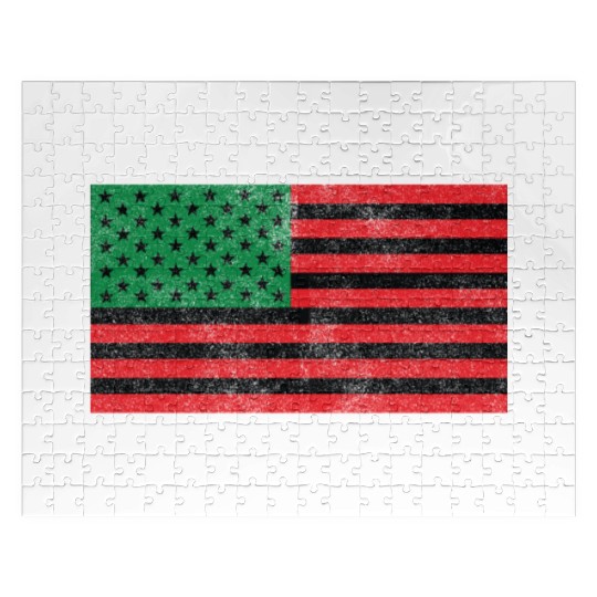 African American Flag Jigsaw Puzzles