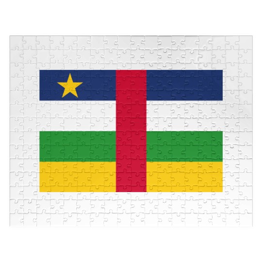 flag central african republic Jigsaw Puzzles