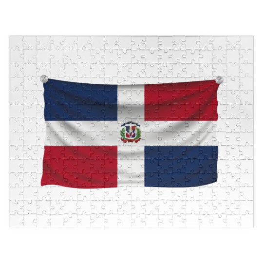 flag dominican republic Jigsaw Puzzles