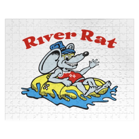 River Rat Swim Jigsaw Puzzles