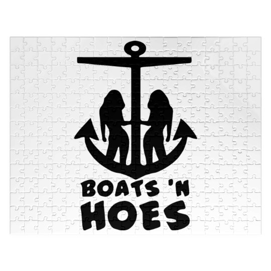 Boats N Hoes Boating Step Brothers Will Ferrell Jigsaw Puzzles
