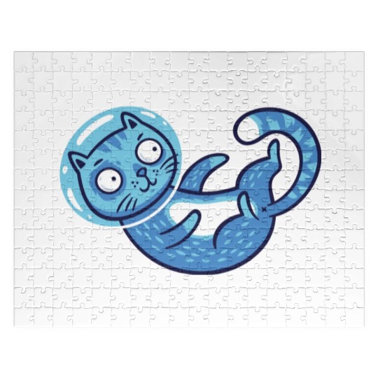 Space cat Jigsaw Puzzles