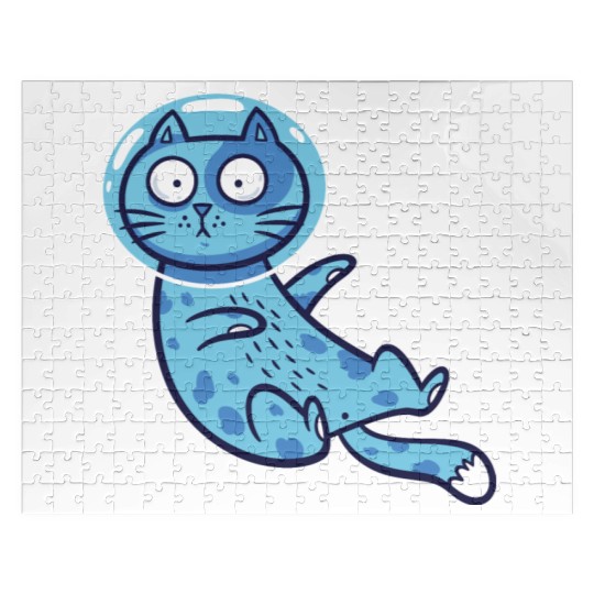 Space cat Jigsaw Puzzles