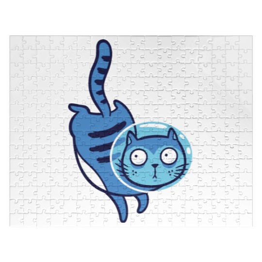 Space cat Jigsaw Puzzles