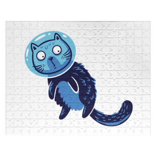 Space cat Jigsaw Puzzles