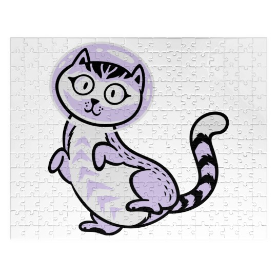 Space cat Jigsaw Puzzles