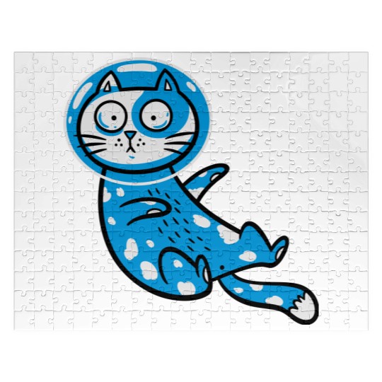 Space cat Jigsaw Puzzles