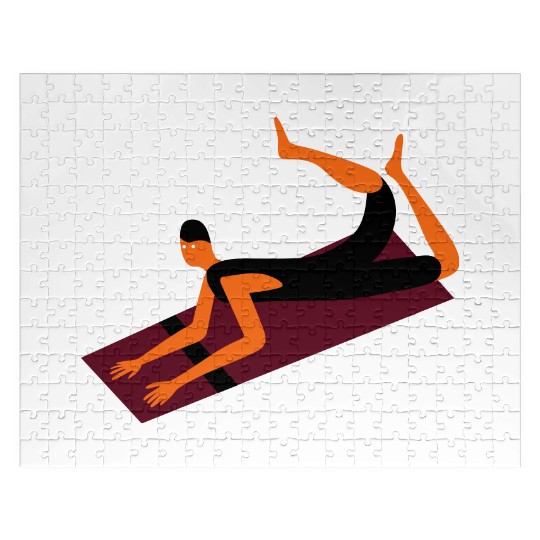 yoga pose Jigsaw Puzzles