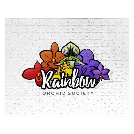 Rainbow Orchid Society Jigsaw Puzzles