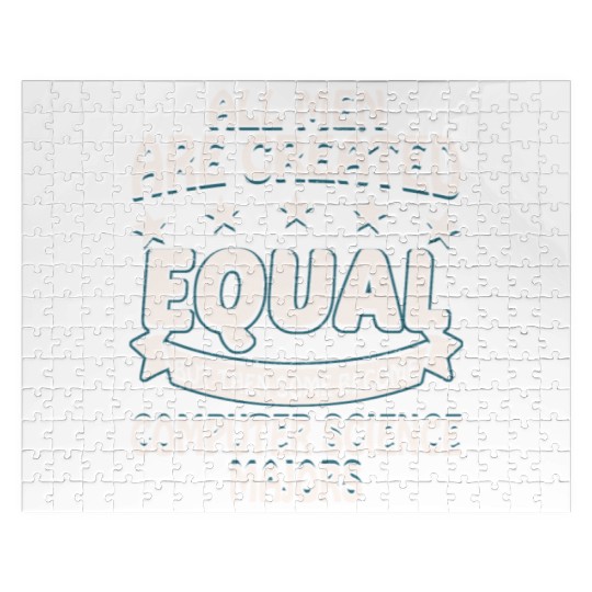 Some Men Become Computer Science Majors Jigsaw Puzzles