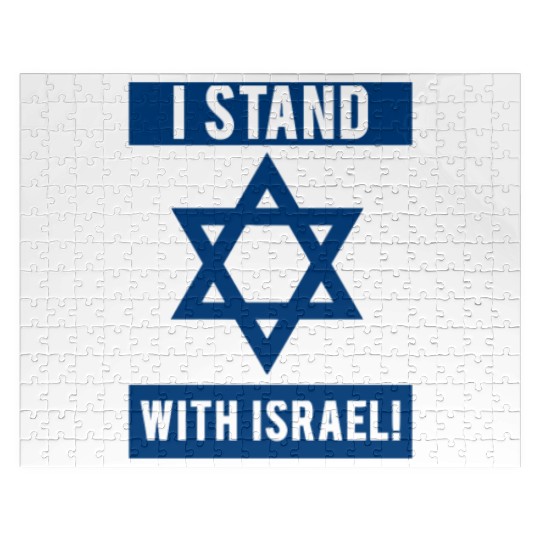 I Stand With Israel Jigsaw Puzzles