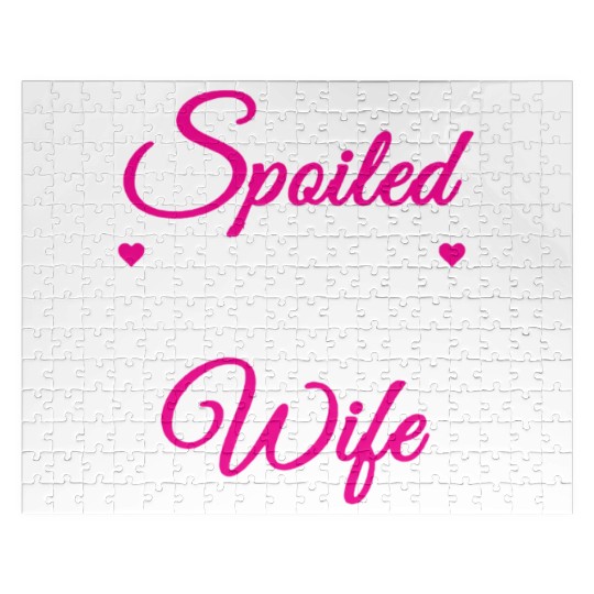 Spoiled Diesel Mechanic's Wife Jigsaw Puzzles