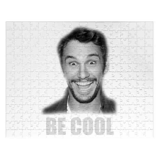 Be Cool Funny James Franco Jigsaw Puzzles