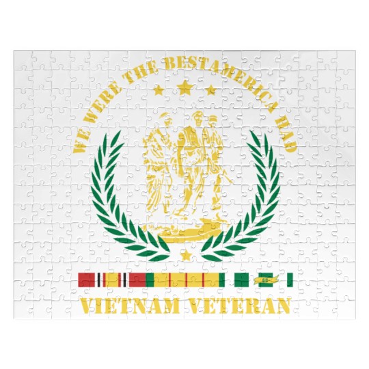 Vietnam Veteran ,We Were The Best America HAD Jigsaw Puzzles