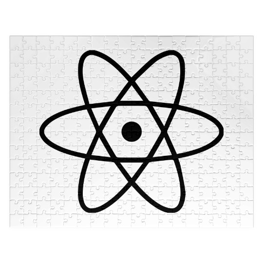 Atom Icon 2 Jigsaw Puzzles