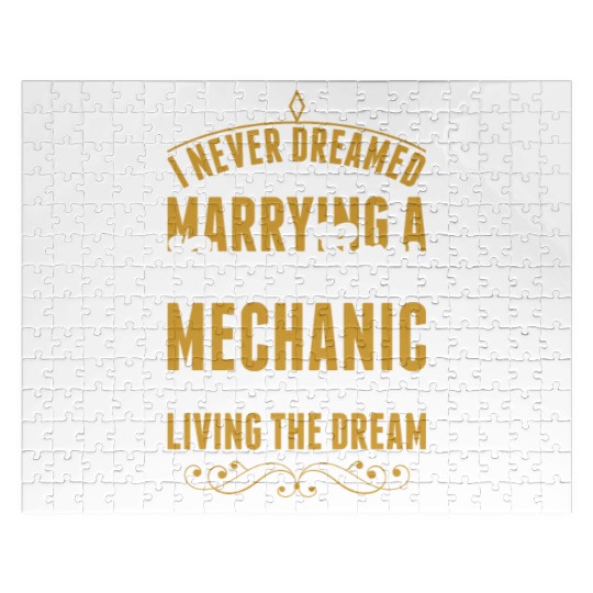 I Never Dreamed Marrying Sexy Mechanic Jigsaw Puzzles