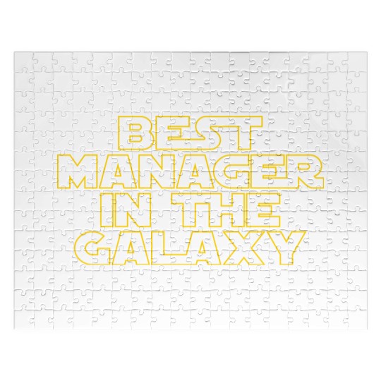 Best Manager in the Galaxy Jigsaw Puzzles