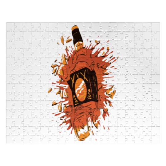Broken Liquor Bottle Jigsaw Puzzles