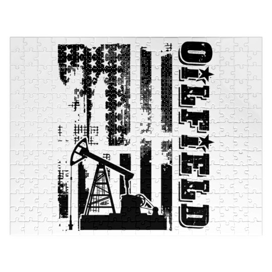 Oilfield Jigsaw Puzzles - Oilfield Flag Jigsaw Puzzles