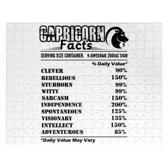 Capricorn Jigsaw Puzzles - Capricorn Facts Jigsaw Puzzles