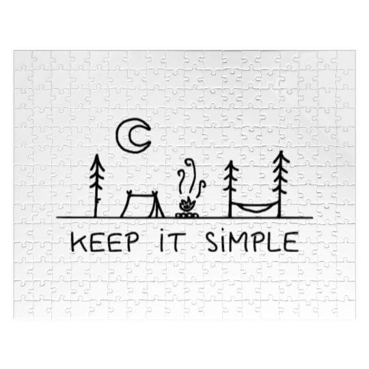 Keep it simple - Camping Jigsaw Puzzles
