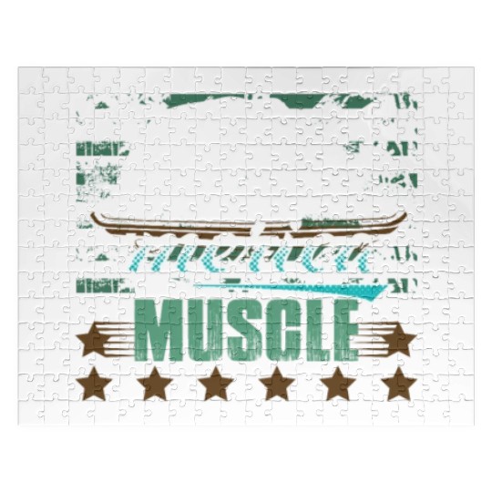 'Merica Muscle Car Jigsaw Puzzles