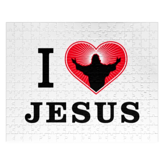 I Love Jesus Jigsaw Puzzles