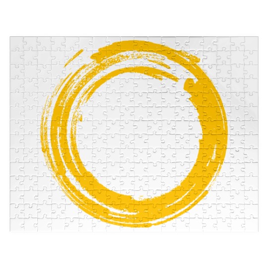 Rising Sun Zen Jigsaw Puzzles Calligraphy Art Japanese Jigsaw Puzzles