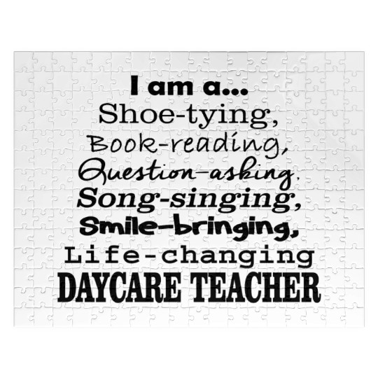 daycare teacher Jigsaw Puzzles